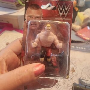WWE Superstar Figurine - Red and Black Brock Lesner